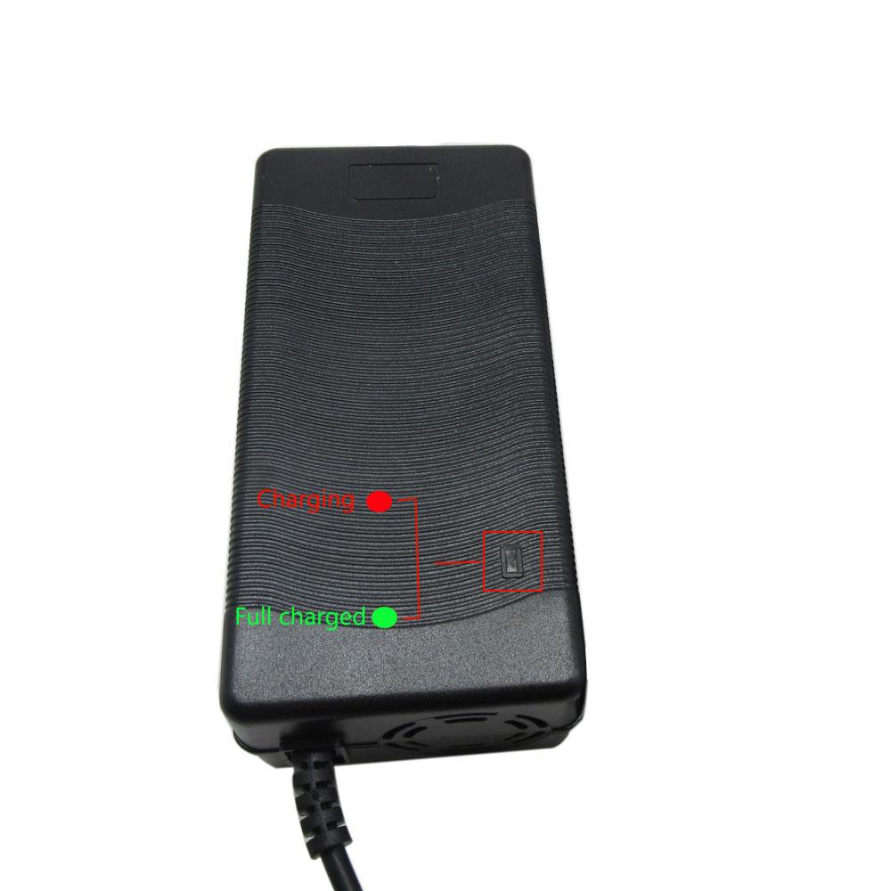Bộ sạc ion 16S 60V LI 67.2V 2A 67.2 Bộ điều hợp lithium Volt T/PC/IEC 3Pin cho 60 V 20Ah EBIKE SCOOTER MOTYCE