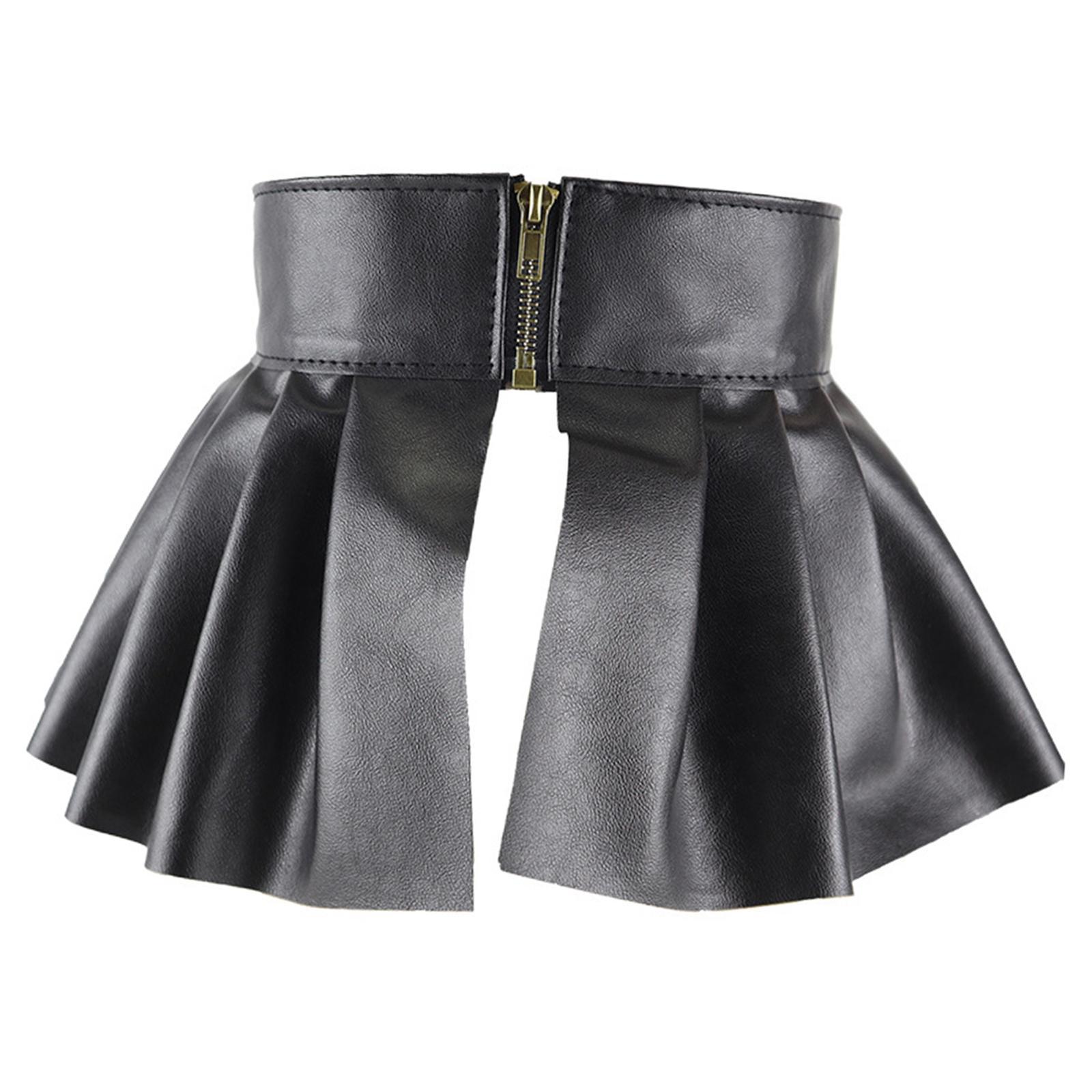 Fashion Waist Belt Skirts Wide Dresses High Waist Womens Belt Corset Ruffle