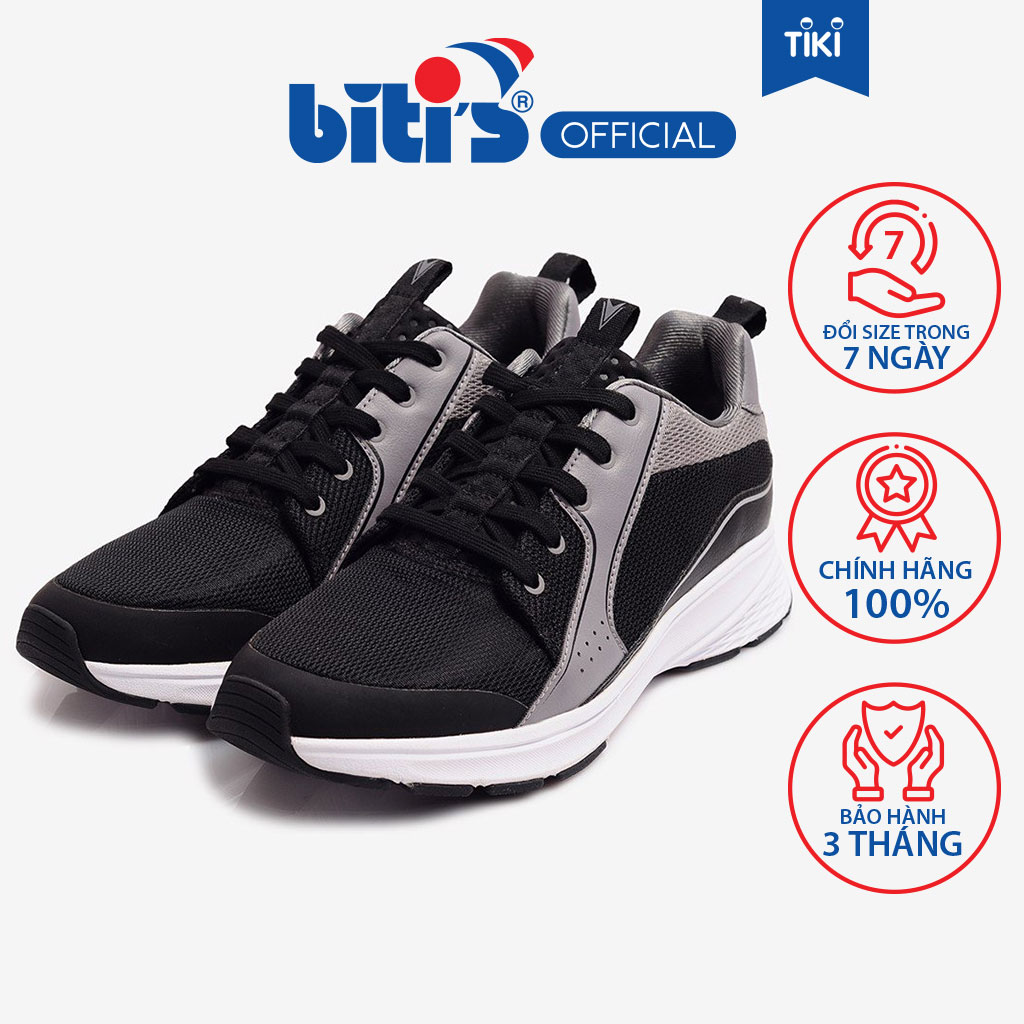Giày Thể Thao Cao Cấp Nam Biti's Hunter Core Classic Grey DSMH05000XAM