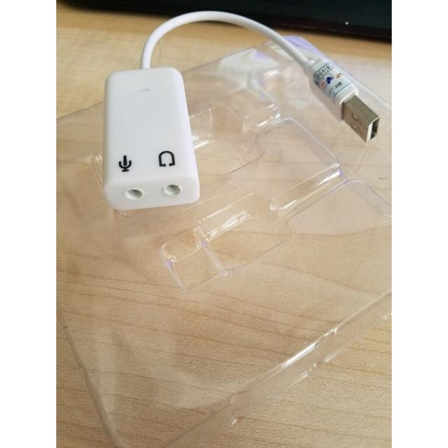 Usb sound 7.1 cáp chuyển đổi usb sang sound