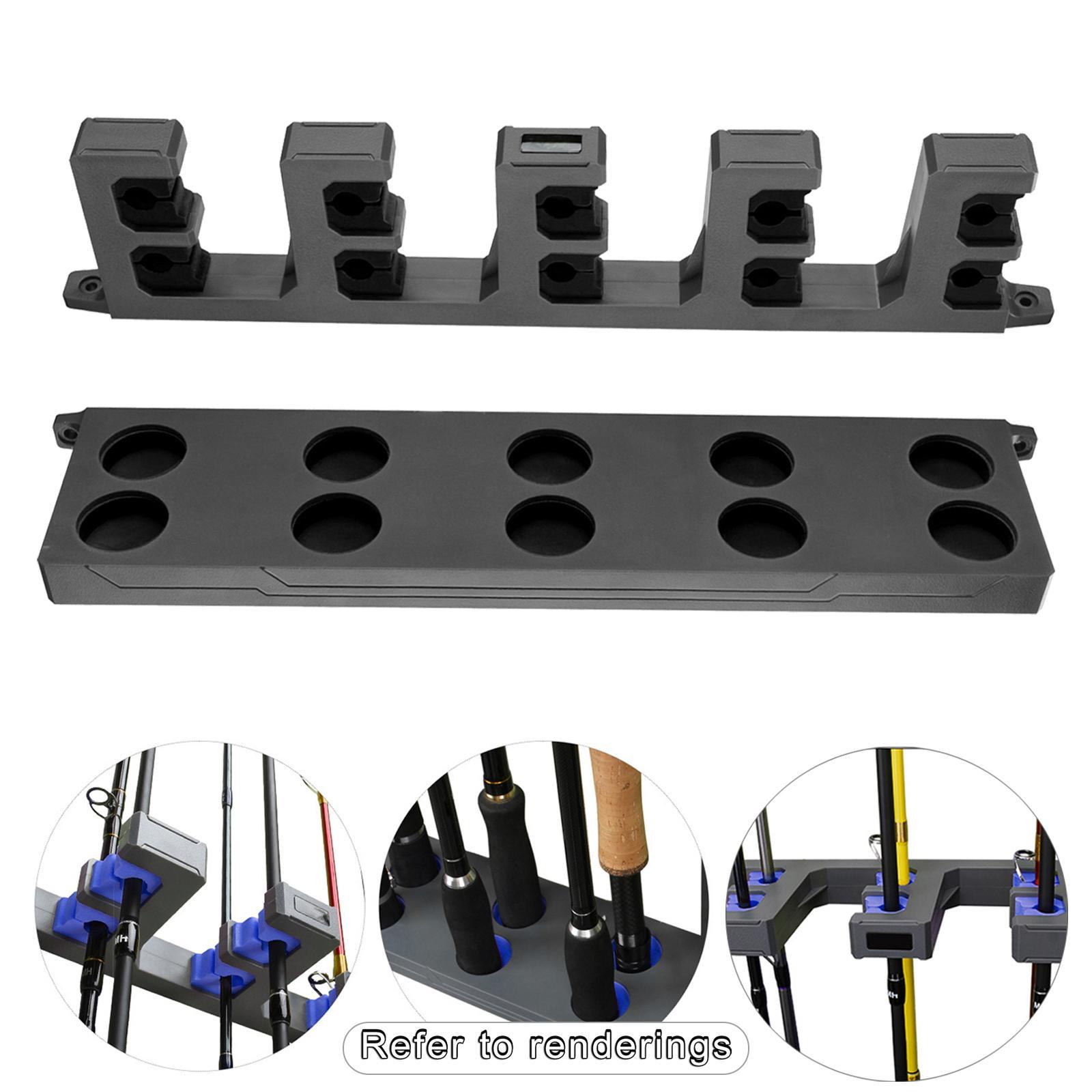 Fishing Rod Holder Bracket Stand Storage Tools Organizer Fishing Pole Rack