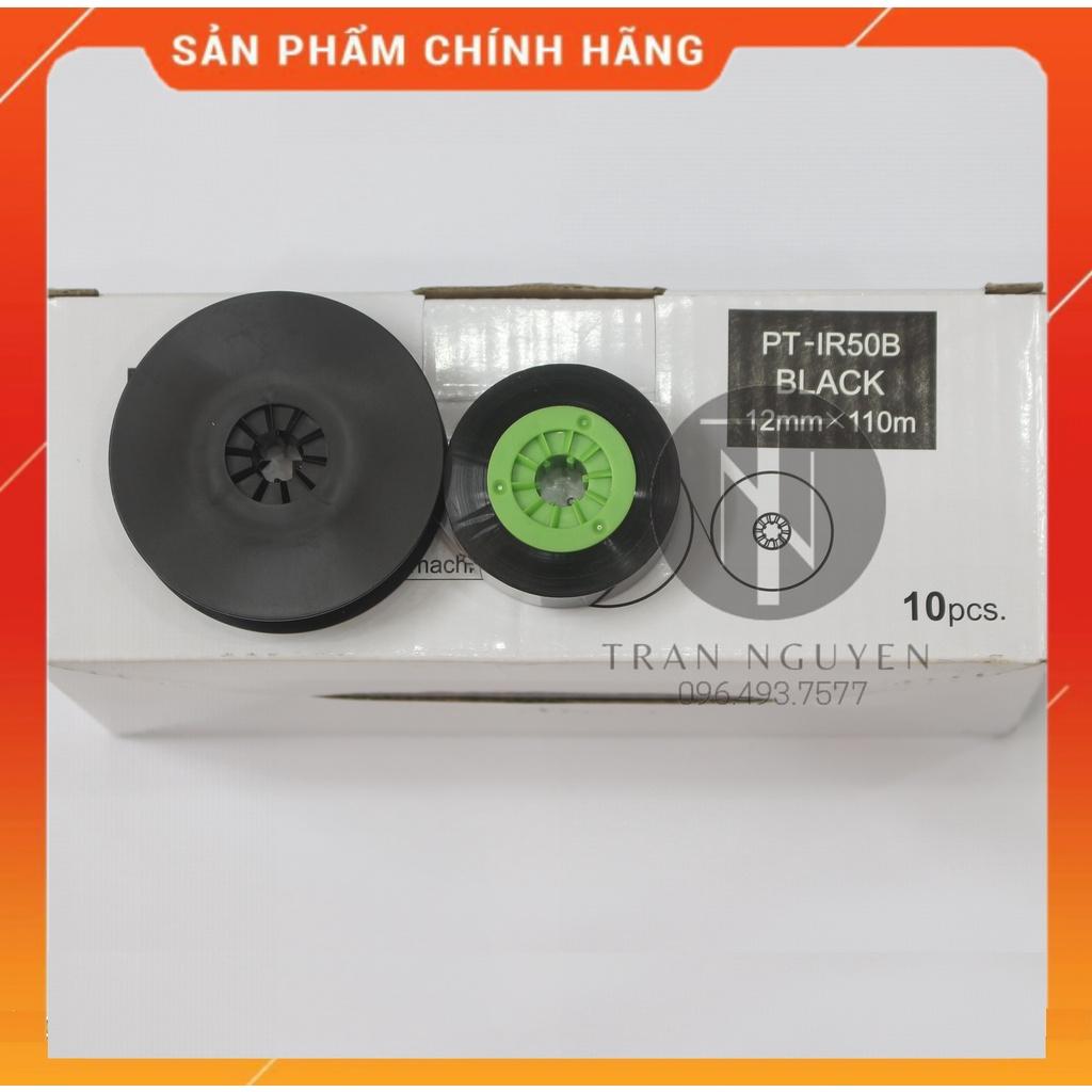 Mực in đầu cốt Max PT-IR50B - 12mm, dài 110m/cuộn - Hàng nhập khẩu