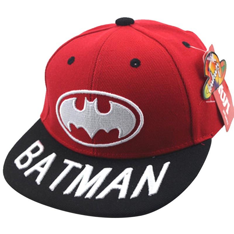 Mũ lưỡi trai thêu hình batman thời trang cho bé