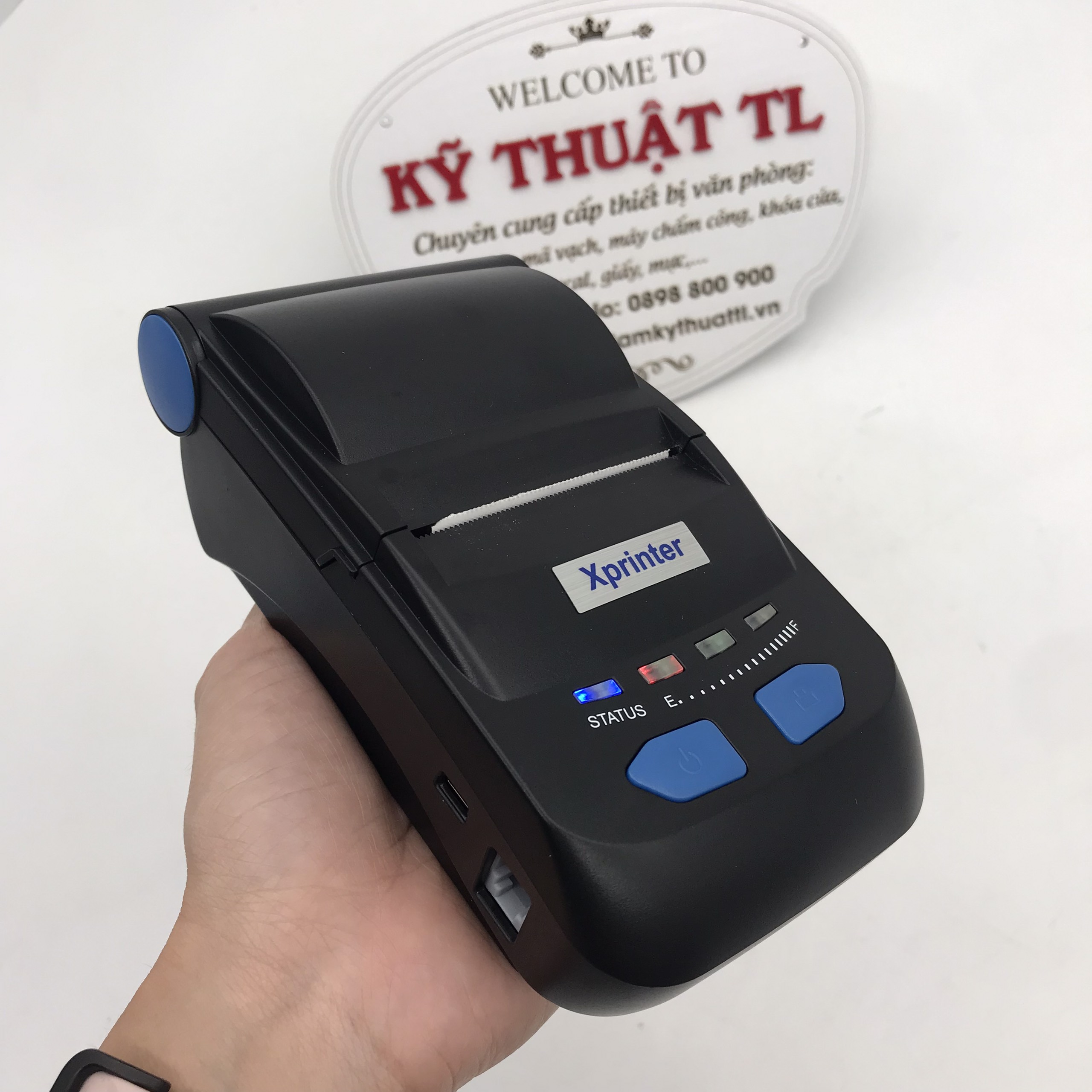 Máy in hóa đơn - in bill di động Xprinter XP-P300 ( Hàng nhập khẩu)