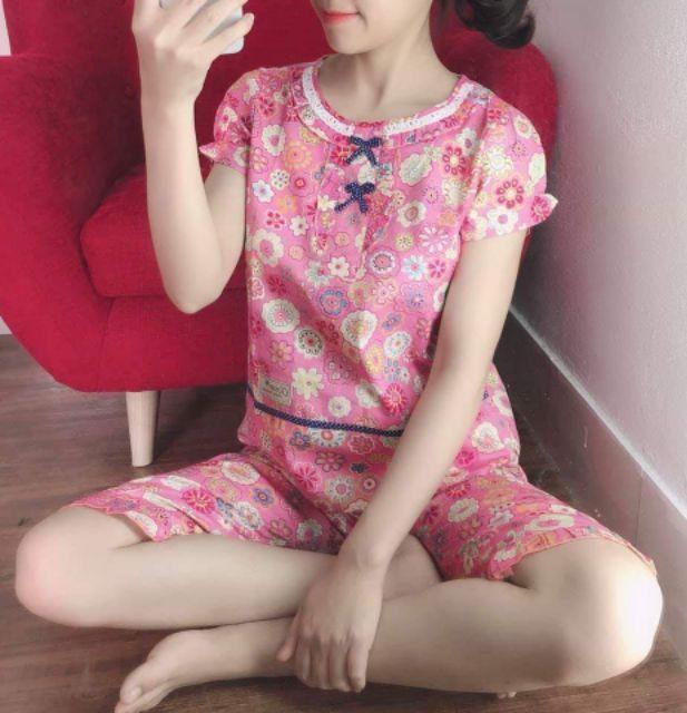 Quần áo mặc nhà đẹp rẻ 2 màu ảnh thật
