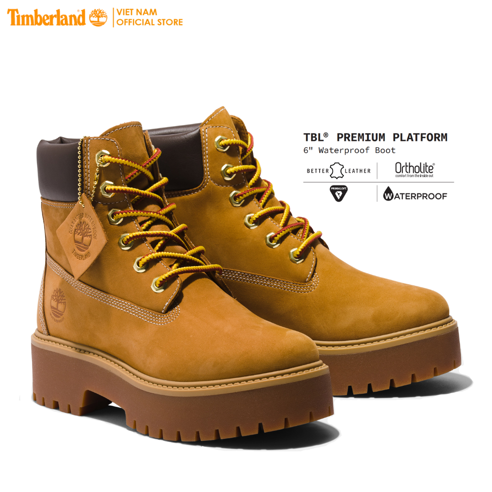 Timberland Giày Boots Nữ - Women’s Timberland Premium Waterproof Platform Boot TB0A5RJD24