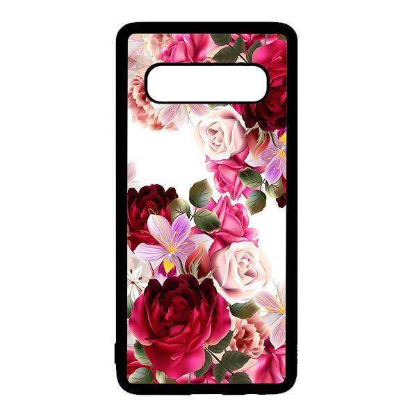 Ốp lưng điện thoại dành cho Samsung S10 Plus Họa Tiết Hoa Hồng