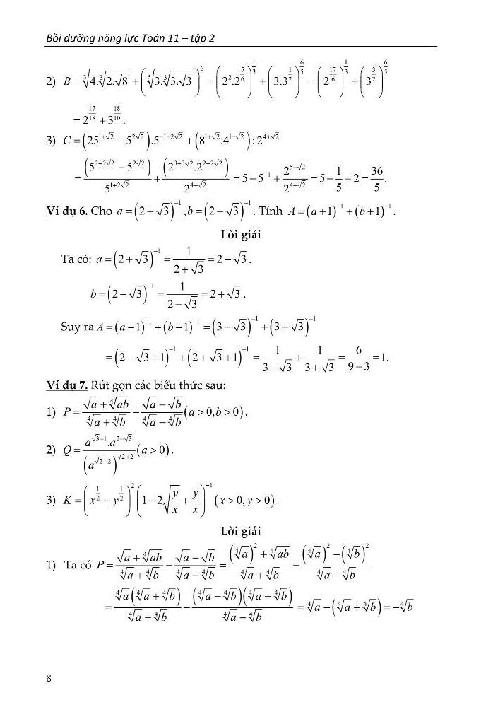 Sách - Bồi Dưỡng Năng Lực Toán 11 - Tập 2