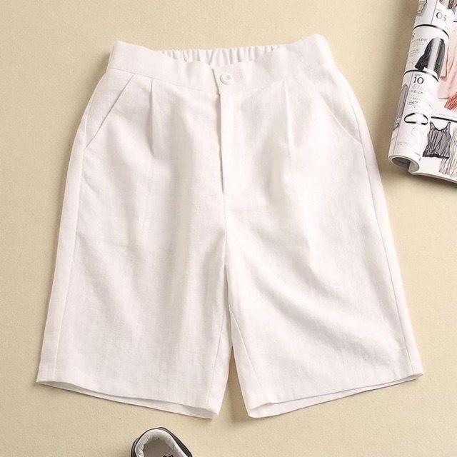 Quần ngố đũi Kanimi khoá thật - quần short đũi phong cách Ulzzang siêu hot