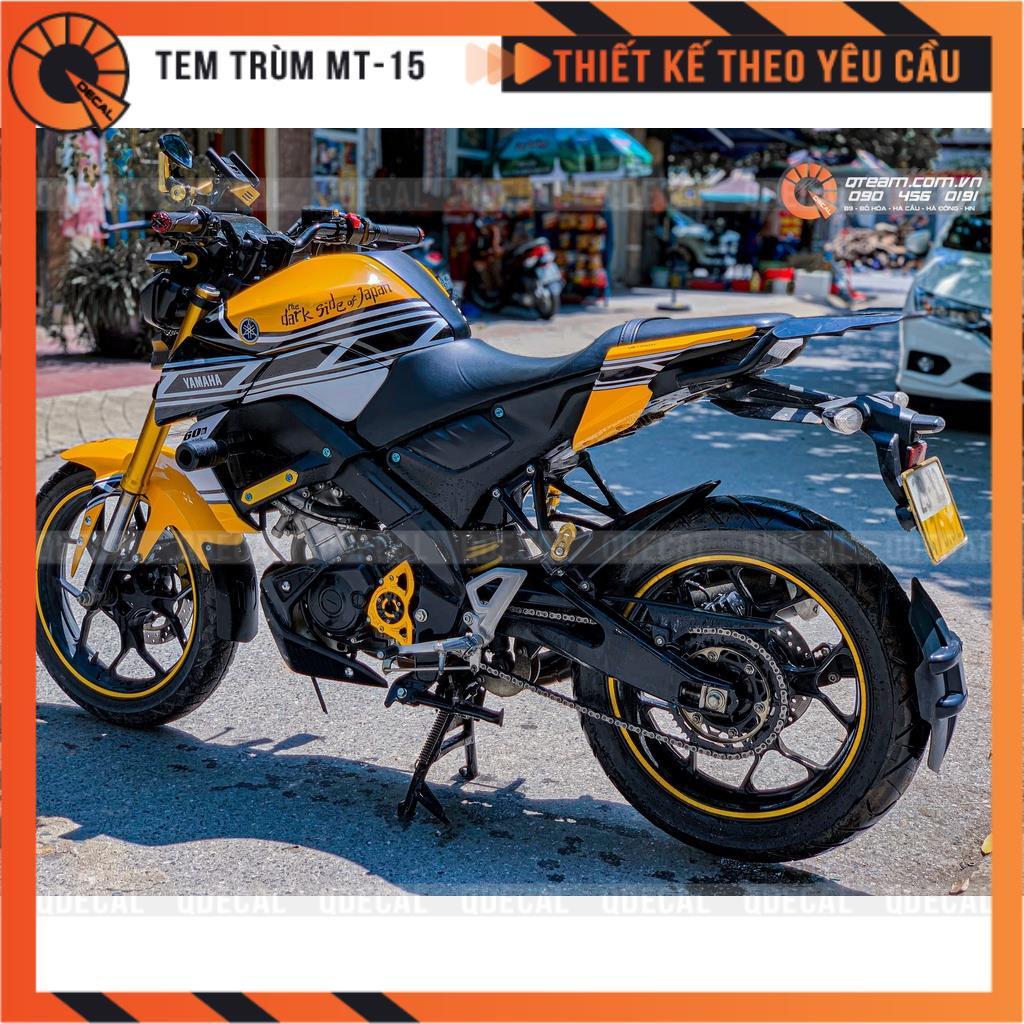 Tem trùm dành cho xe MT15 kiểu kỷ niệm 60 năm Yamaha decal 3 lớp