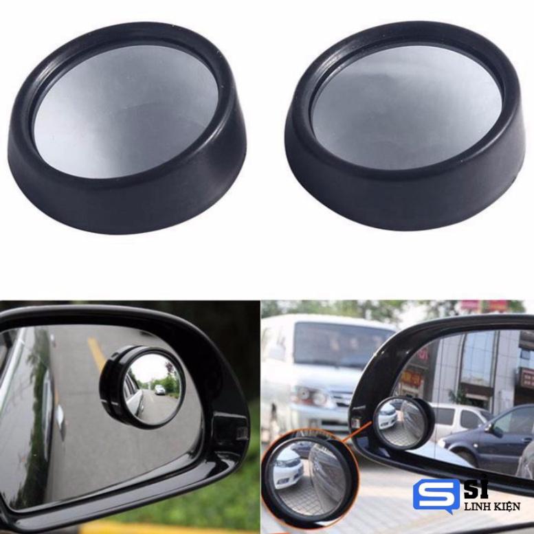 Bộ 2 Gương Cầu Lồi Gắn Kính chiếu đằng sau ô tô