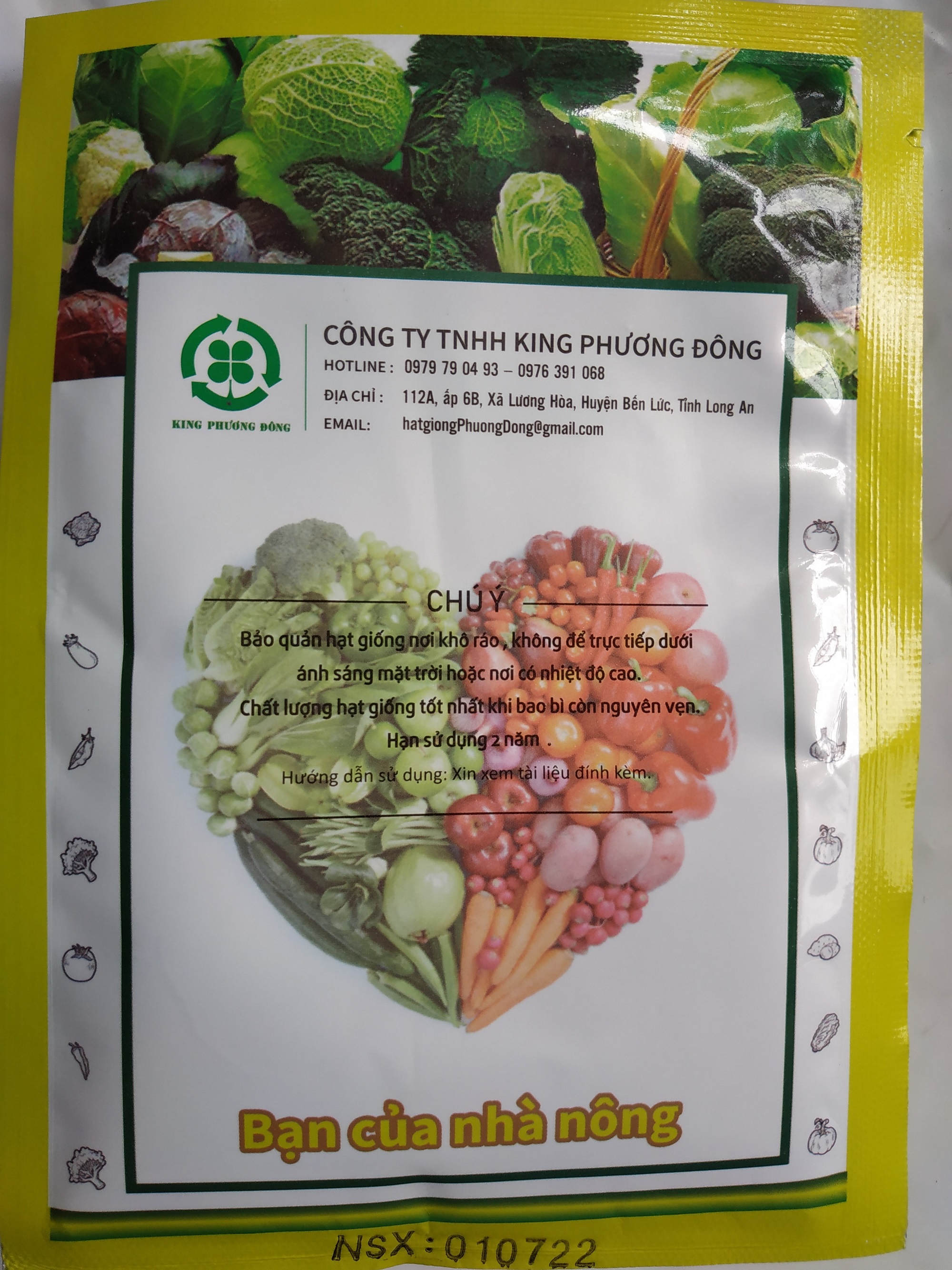 Hạt giống CẢI BẸ XANH MỠ - gói 20 gram