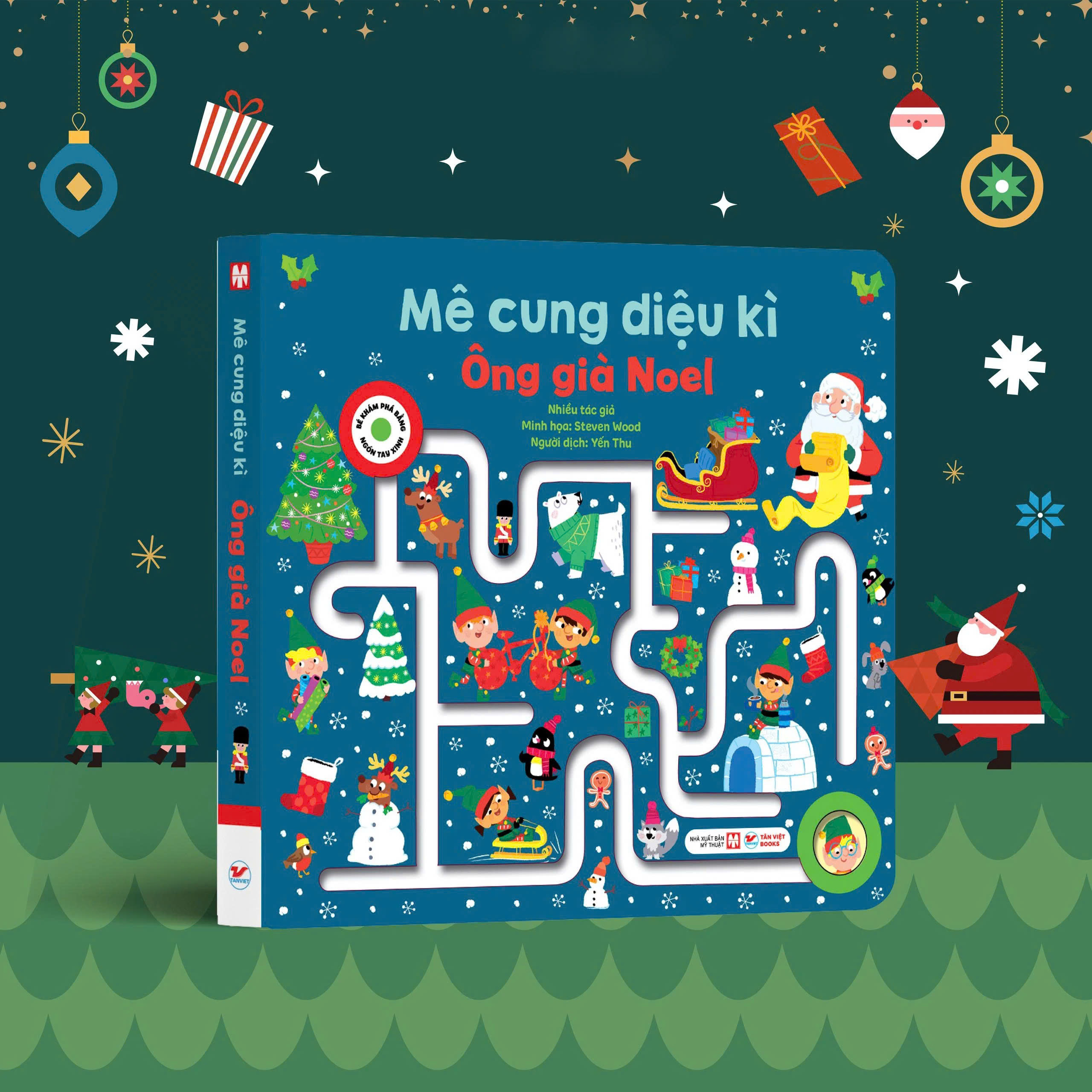 Sách Mê cung diệu kì- Ông già Noel