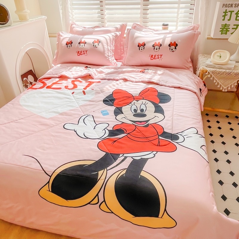 Bộ chăn ga gối cotton Tina ngộ nghĩnh