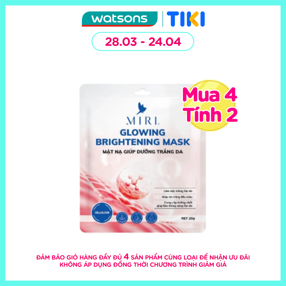 Mặt Nạ Miri Glowing Brightening Mask Giúp Dưỡng Trắng Da 28g