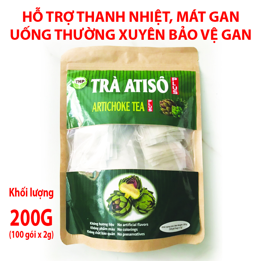 TRÀ ATISÔ 200g - Giúp Thanh Nhiệt, Mát Gan, Lợi Tiểu - THƯƠNG HIỆU THP TEA PLUS