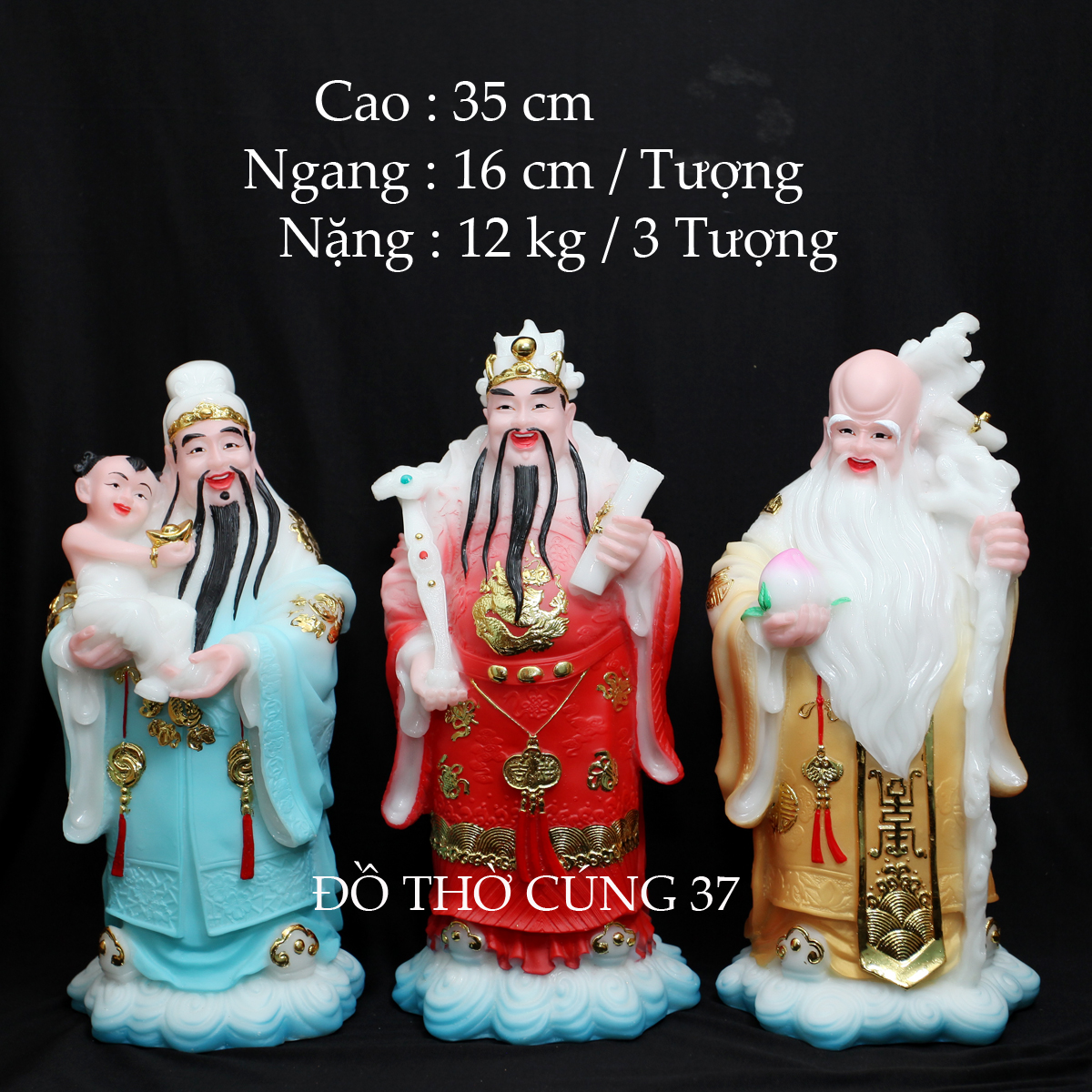 BỘ 3 ÔNG - PHÚC LỘC THỌ [ BỘ TAM ĐA ]