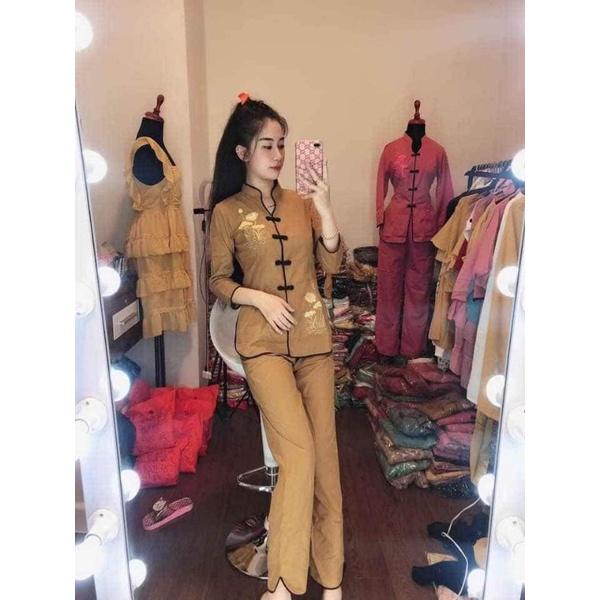 Đồ bộ mặc đi chùa
