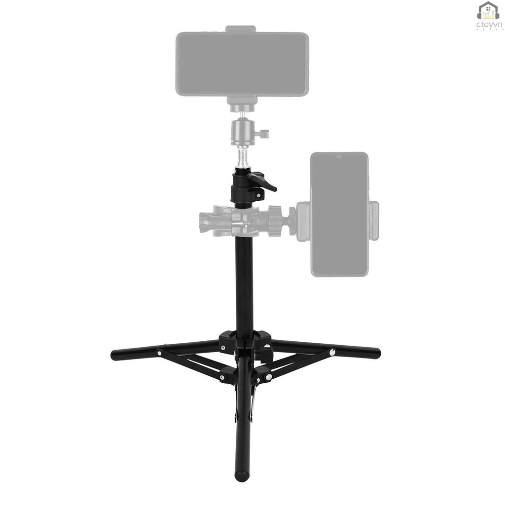 Giá đỡ ba chân 2 khớp 50cm 1.5KG với giao diện 1/4-inch cho máy ảnh/điện thoại