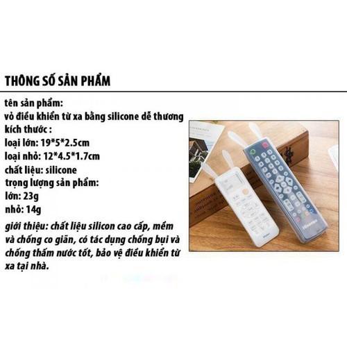 Vỏ Bọc Điều Khiển Remote Tivi, Điều Hòa, Phát Sáng Buổi Tối Kiểu Mới