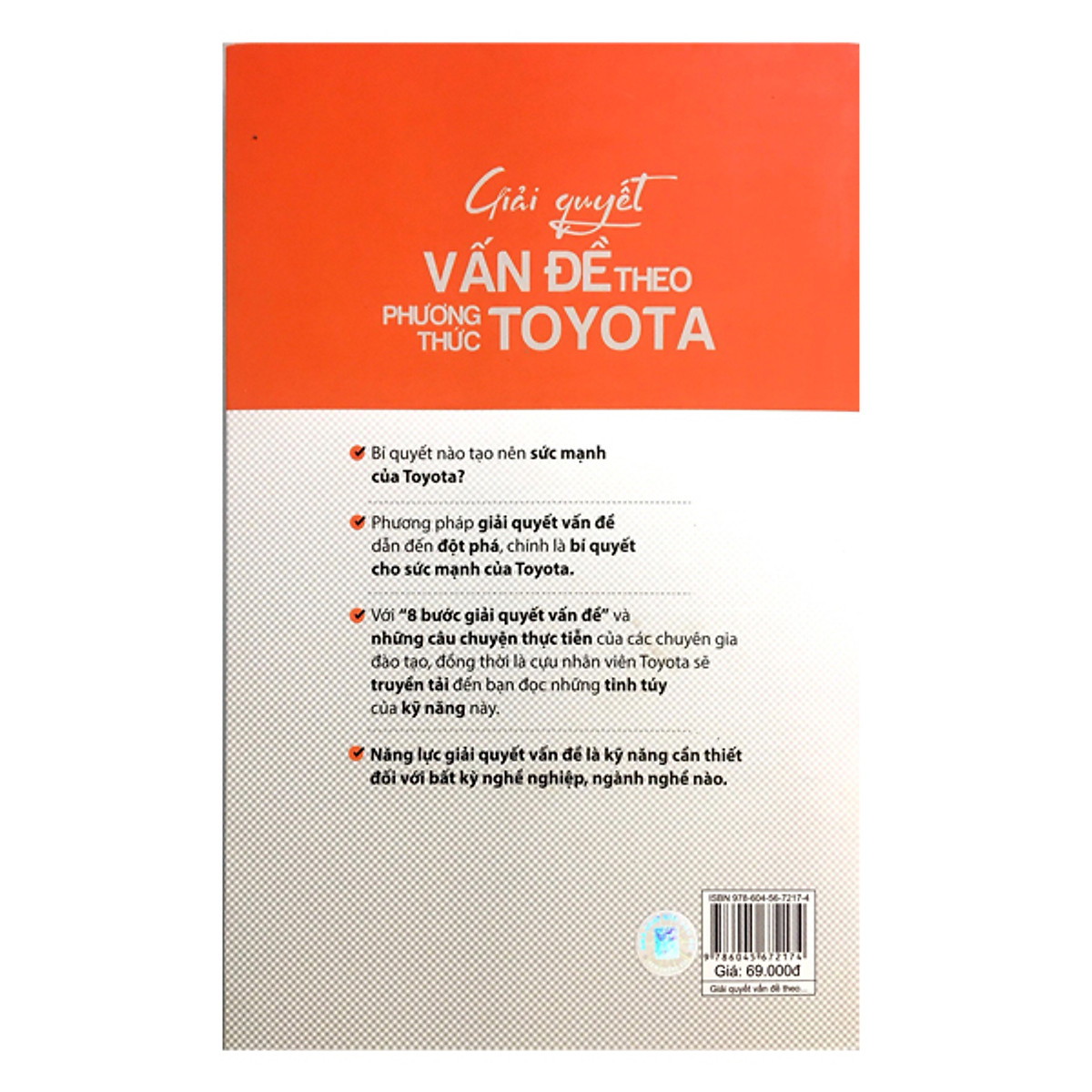 Giải Quyết Vấn Đề Theo Phương Thức Toyota (Tái Bản - bc)