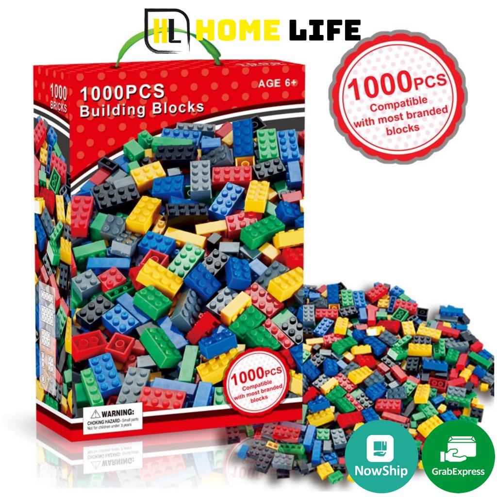 Bộ Xếp Hình Lego 1000 Chi Tiết Hộp Đỏ Cho Bé Sáng Tạo