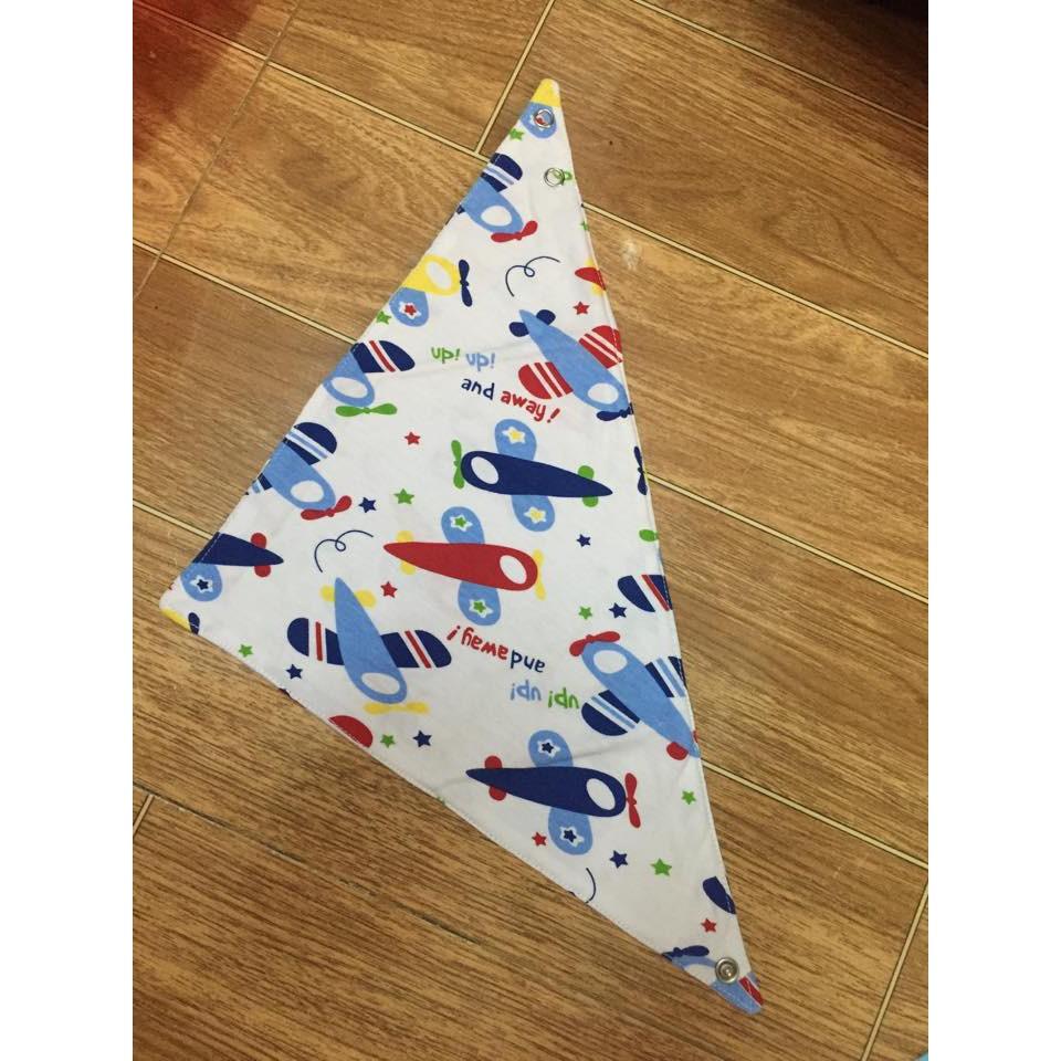 Set 5 Khăn cotton quàng cổ cho bé