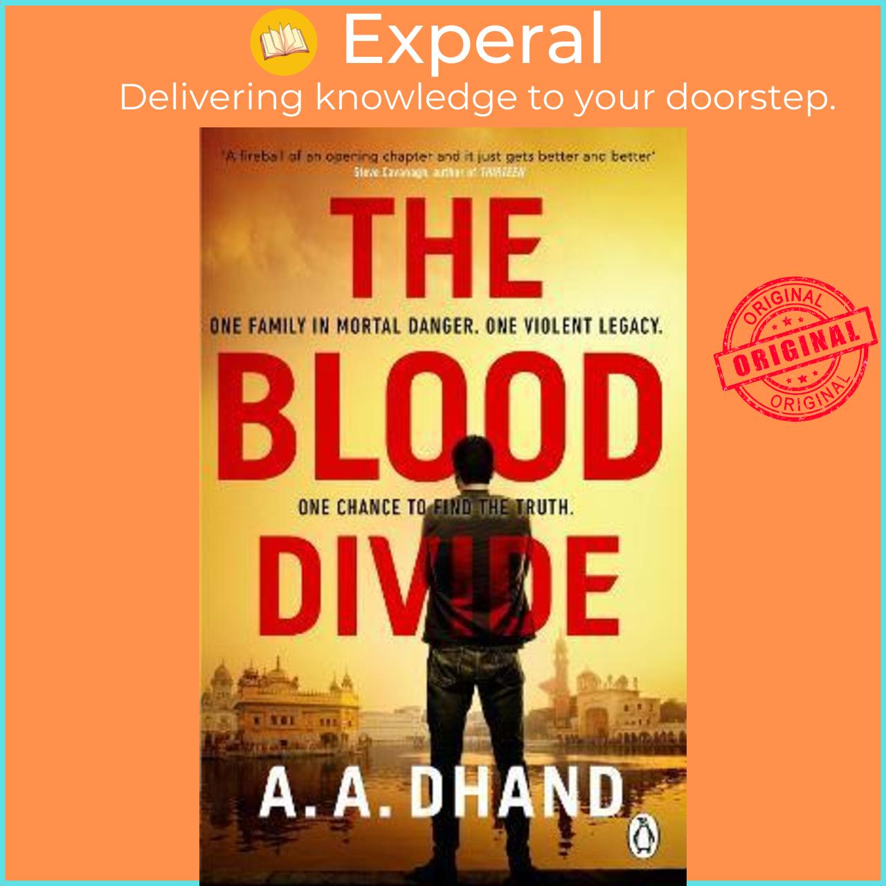 Sách - The Blood Divide : The must-read race-against-time thriller of 2021 by A. A. Dhand