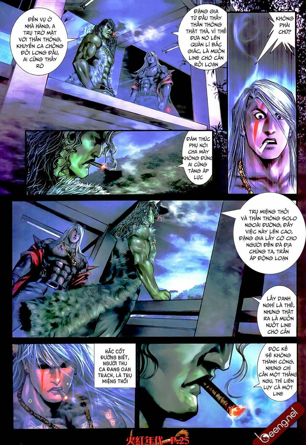 hỏa hồng niên đại hắc cốt đường chapter 496 11