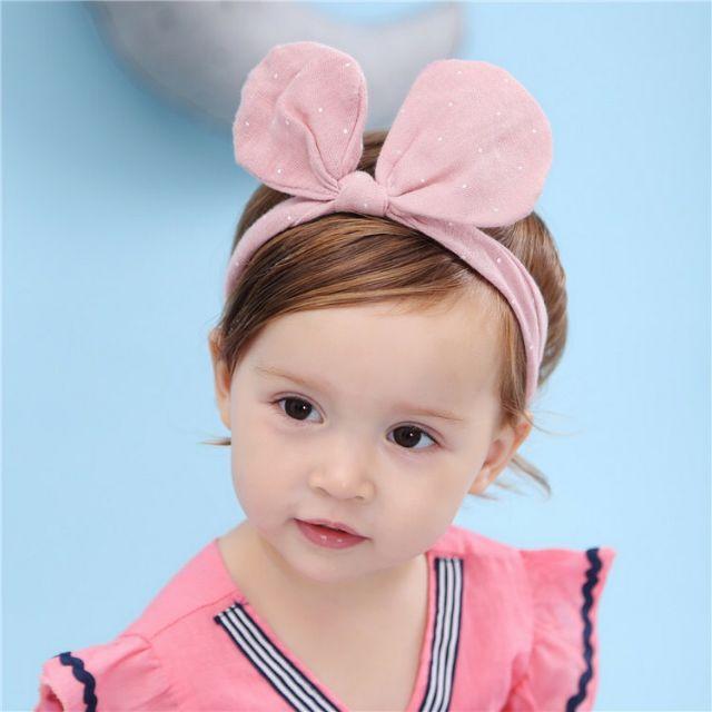 Turban băng đô cho bé gái