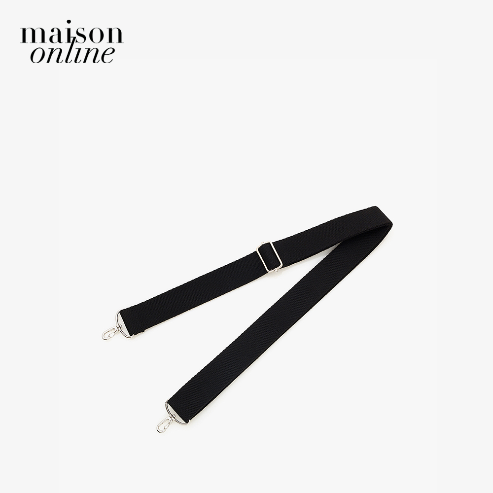 Marhen.J - Túi đeo vai chữ nhật nắp gập vải bố Roy Mini MJ19AROYMN-BK