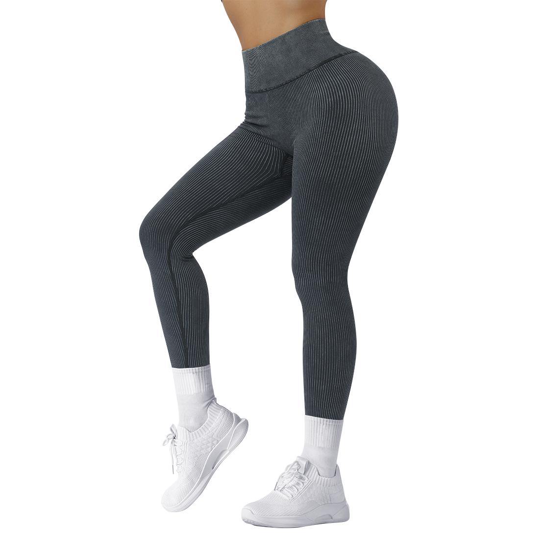 Tập Gym Quần Legging Nữ Thun Gân Quần Tập Yoga Liền Mạch Quần Legging Thể Thao 2021 Tập Luyện Quần Leggin Đẩy Lên Đồ Thể Thao Tập Yoga Quần Legging Nữ