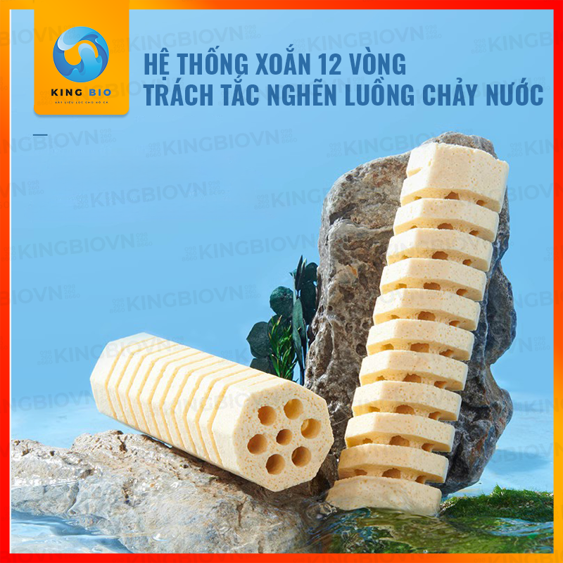 Sứ lọc củ sen Yee - Vật liệu lọc cao cấp cho hồ cá , bể cá