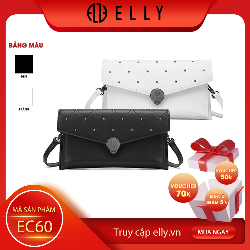 TÚI CLUTCH NỮ CAO CẤP DA THẬT ELLY – EC60