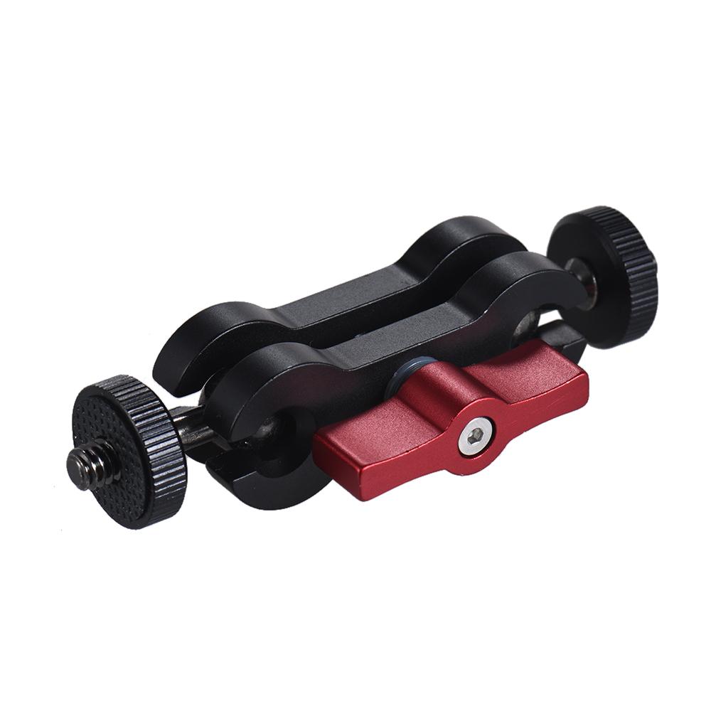 Giá gắn màn hình khớp nối với đầu bi đôi với 1/4 inch