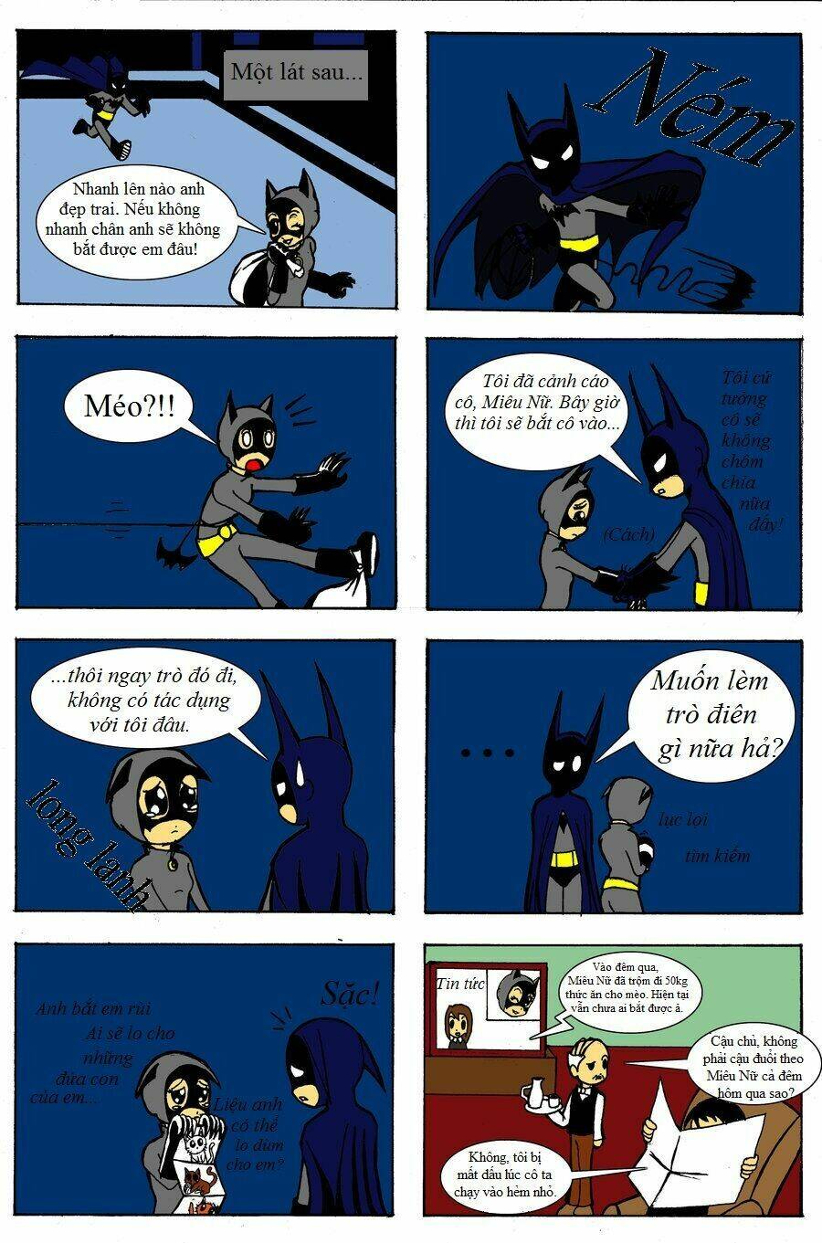 batman: funny comic teenage chapter 2 9