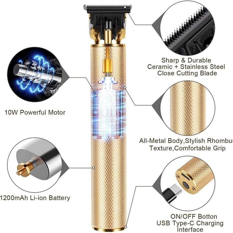Kéo Cắt Tóc Bằng Điện Đầu Usb Tiện Dụng Cho Tiệm Cắt Tóc