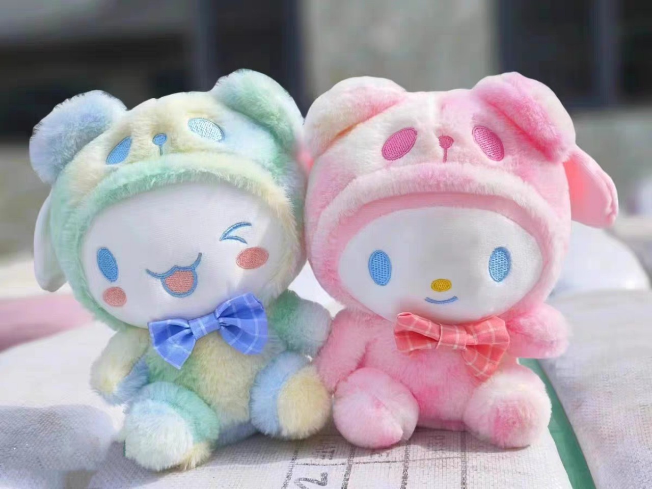 Gấu Bông Sanrio Hình Kuromi Melody Cinna Nhiều Màu Dễ Thương Nhỏ Đẹp Vải Mềm Mịn 25cm Quà Tặng Đáng Yêu