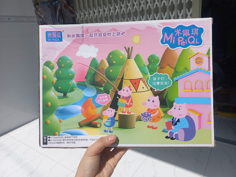 Đồ chơi heo peppa bán kem