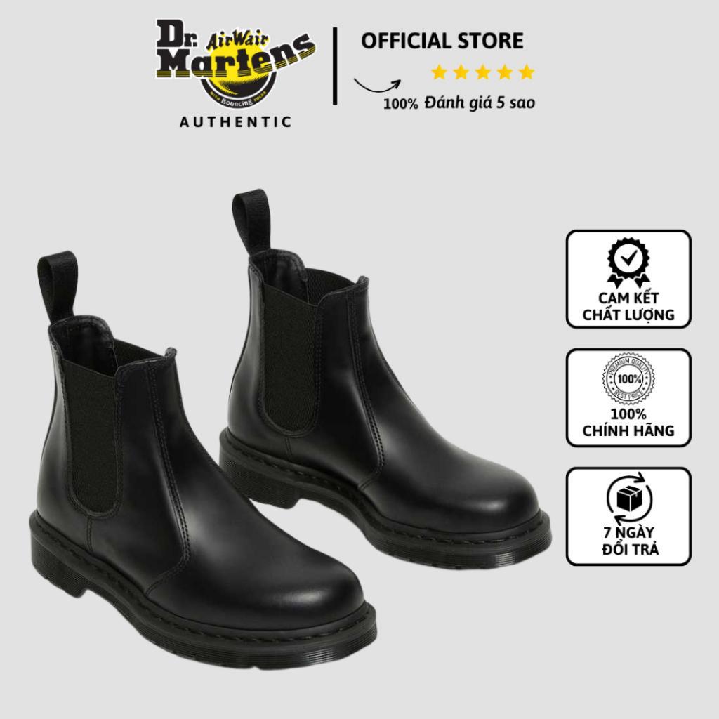 Giày Dr. Martens Hoàng Phúc 2976 Mono Smooth Leather Chelsea Boots Thời Trang Nam