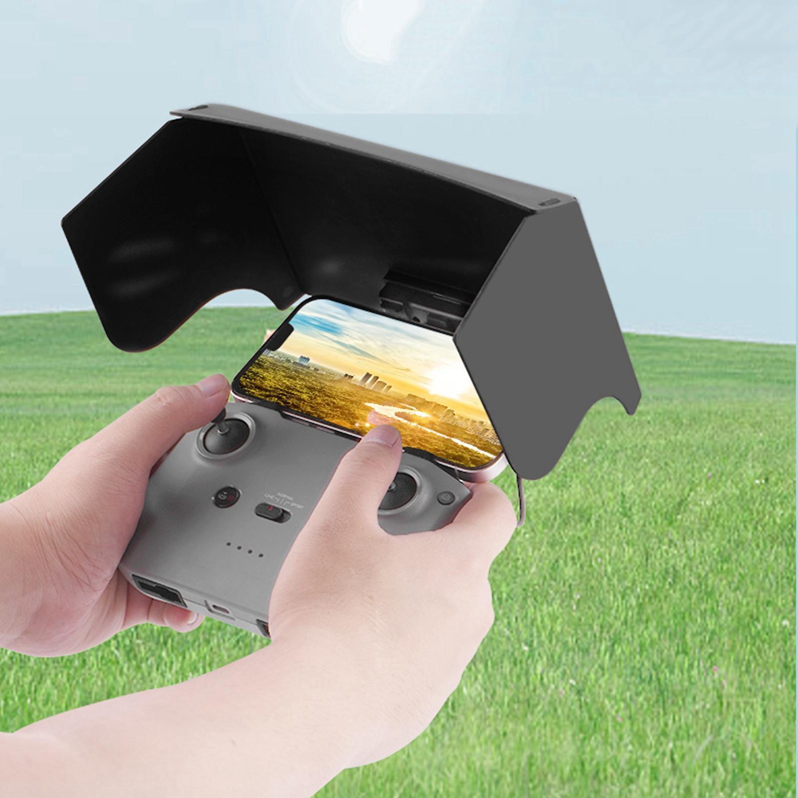 Mobile Phone Sun Hood Remote Control Cover Drone Sunshade for DJI Air 2S/Mini 2/Mini 3 Protector