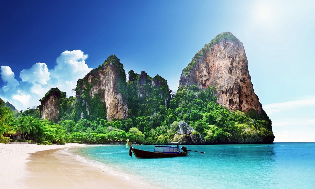 Bộ tranh xếp hình cao cấp 1500 mảnh ghép – Railay Beach, Thái Lan