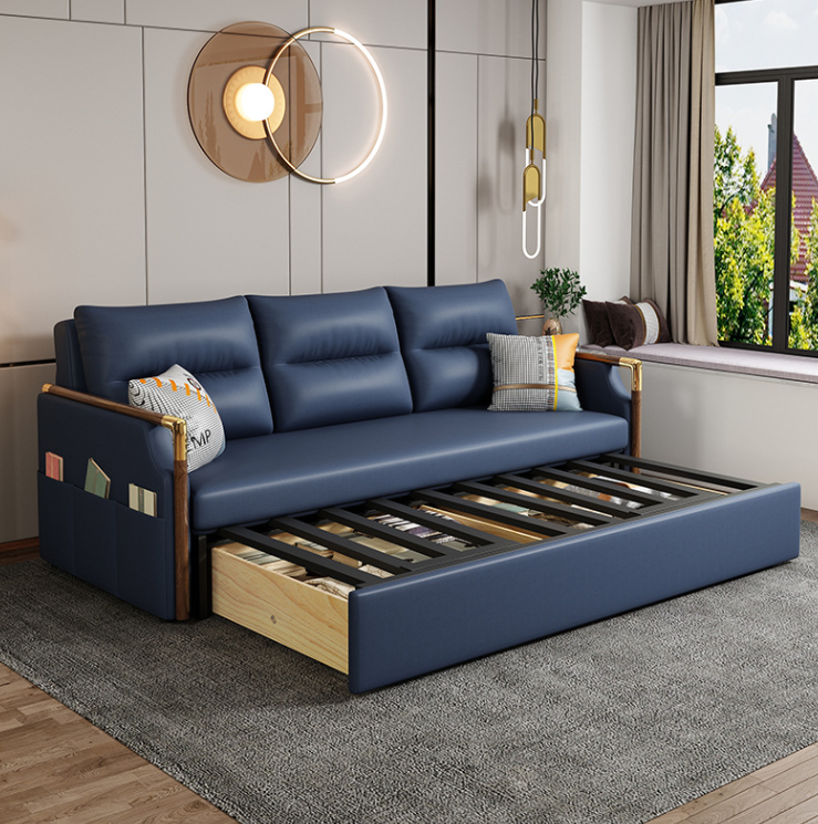 Sofa giường đa năng hộc kéo HGK-15 ngăn chứa đồ tiện dụng Tundo KT 1m8