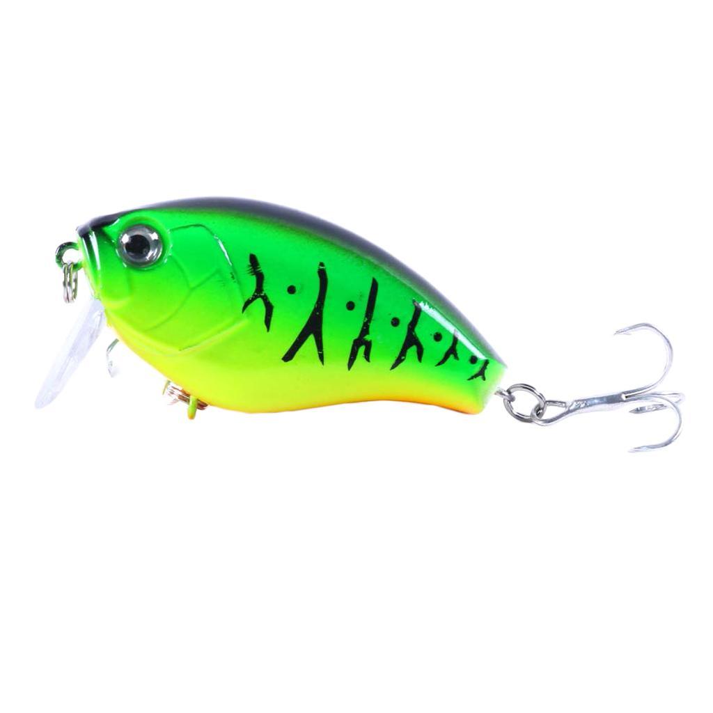 1pcs Colorful Crankbaits Fishing Lure Hard Bait For Bass Trout Perch
