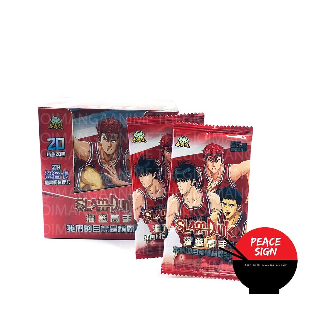 ( FULL BOX M40 ) Hộp ảnh thẻ in hình nhân vật SLAM DUNK anime manga chibi sưu tầm card