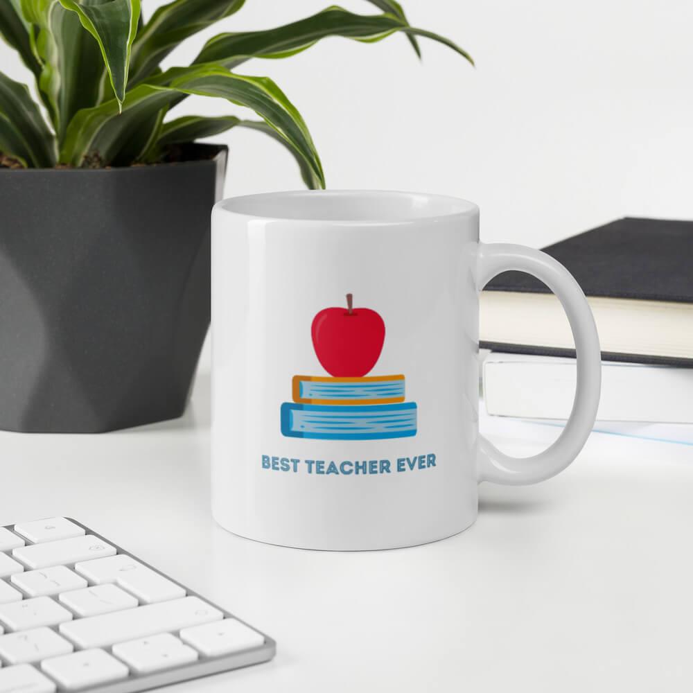 Cốc sứ 20-11 hình nhà giáo Best Teacher Ever 2