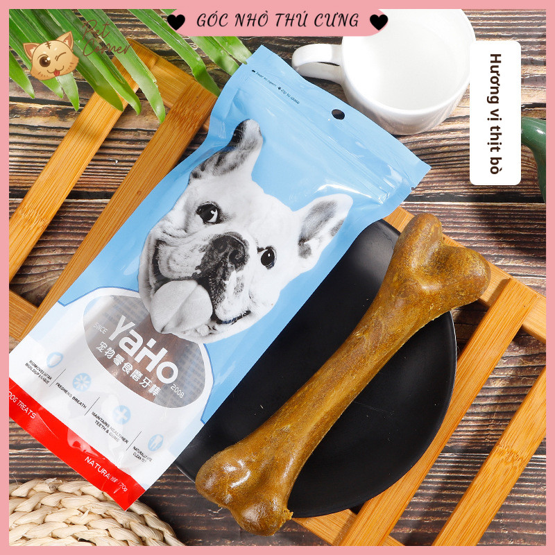 Xương gặm sạch răng, thơm miệng cho chó Yaho