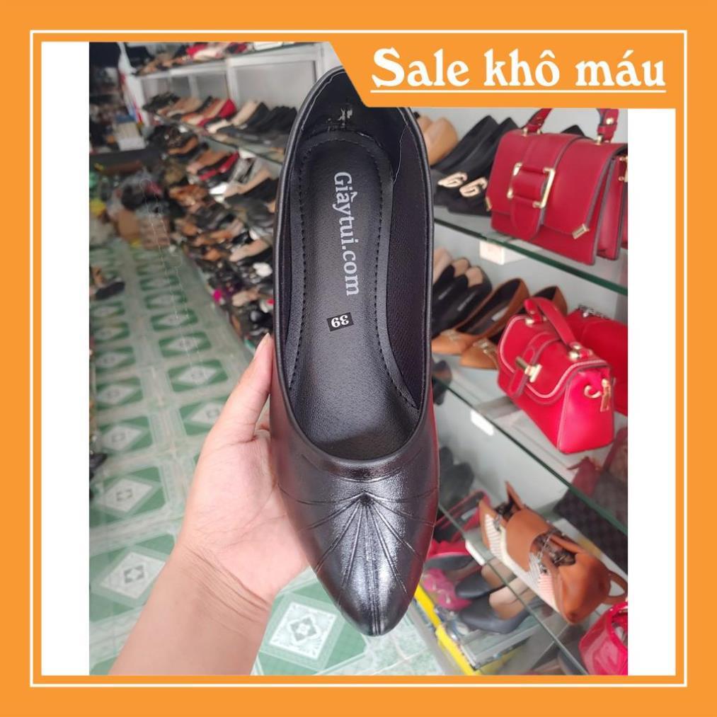 { BIG SIZE } { ẢNH THẬT } GIÀY NỮ 3CM SIZE 38-39-40-41-42 MẪU IN 3CM