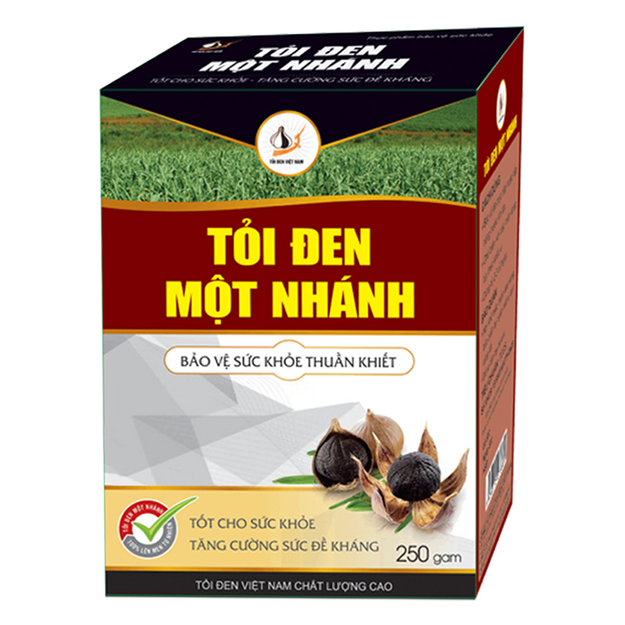 Bộ 3 Hộp Thực Phẩm Chức Năng Tỏi Đen Một Nhánh Tỏi Đen Việt Nam (250g / Hộp)