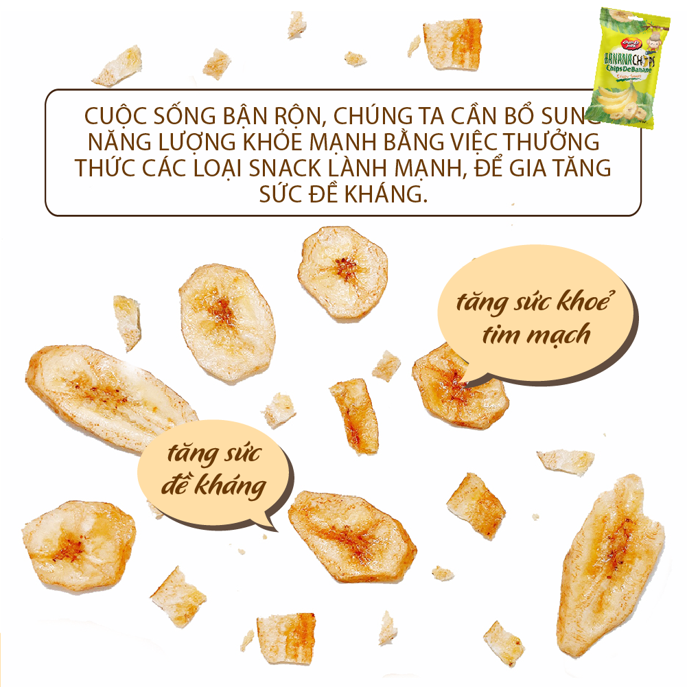 Chuối sấy Dan D Pak 170g